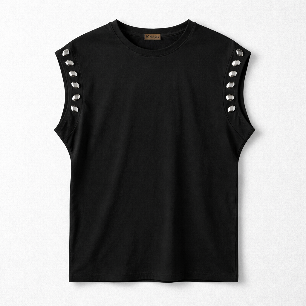 Camiseta detalle plata
