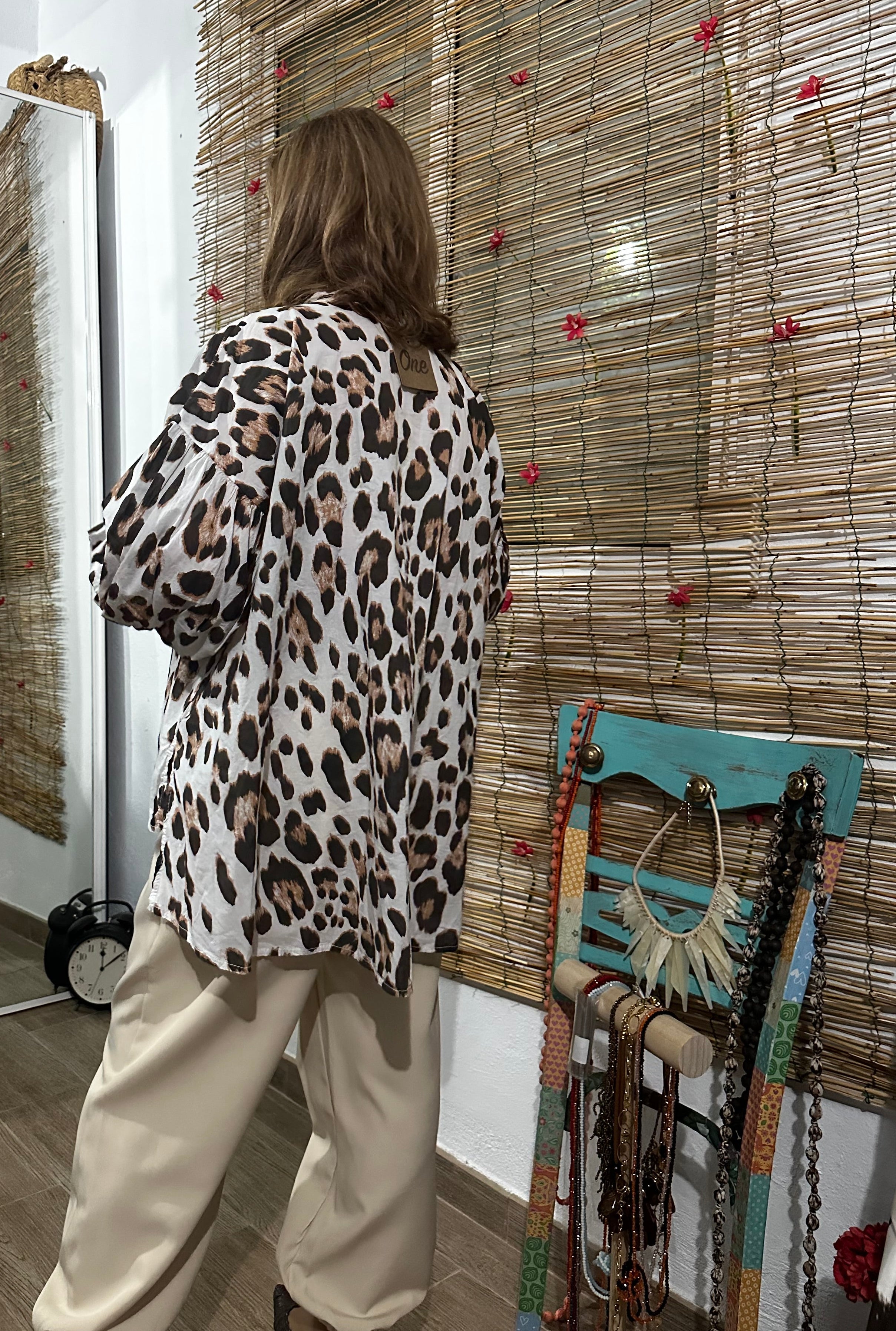 Camisa max animal print