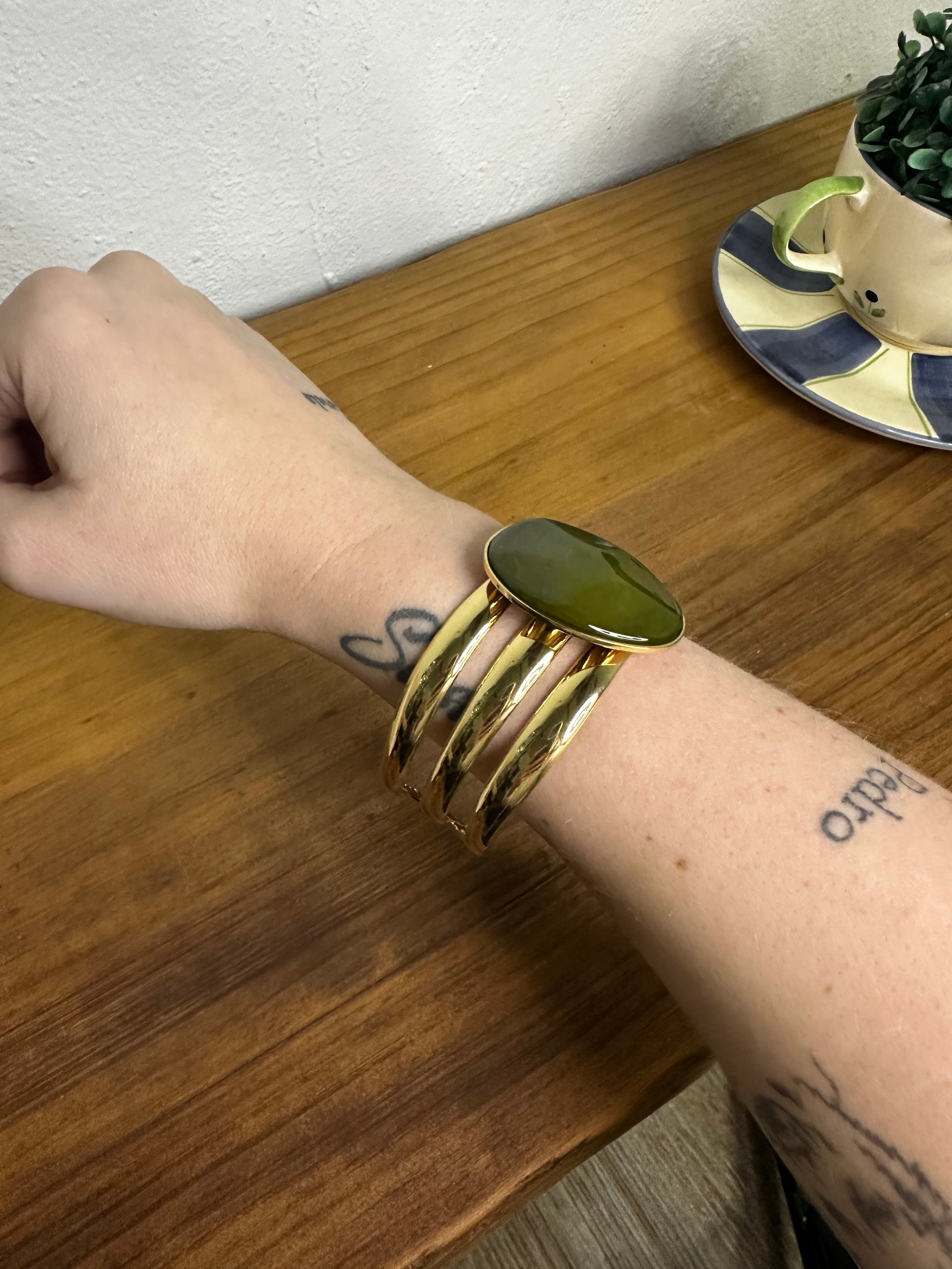 BRAZALETE NACAR VERDE