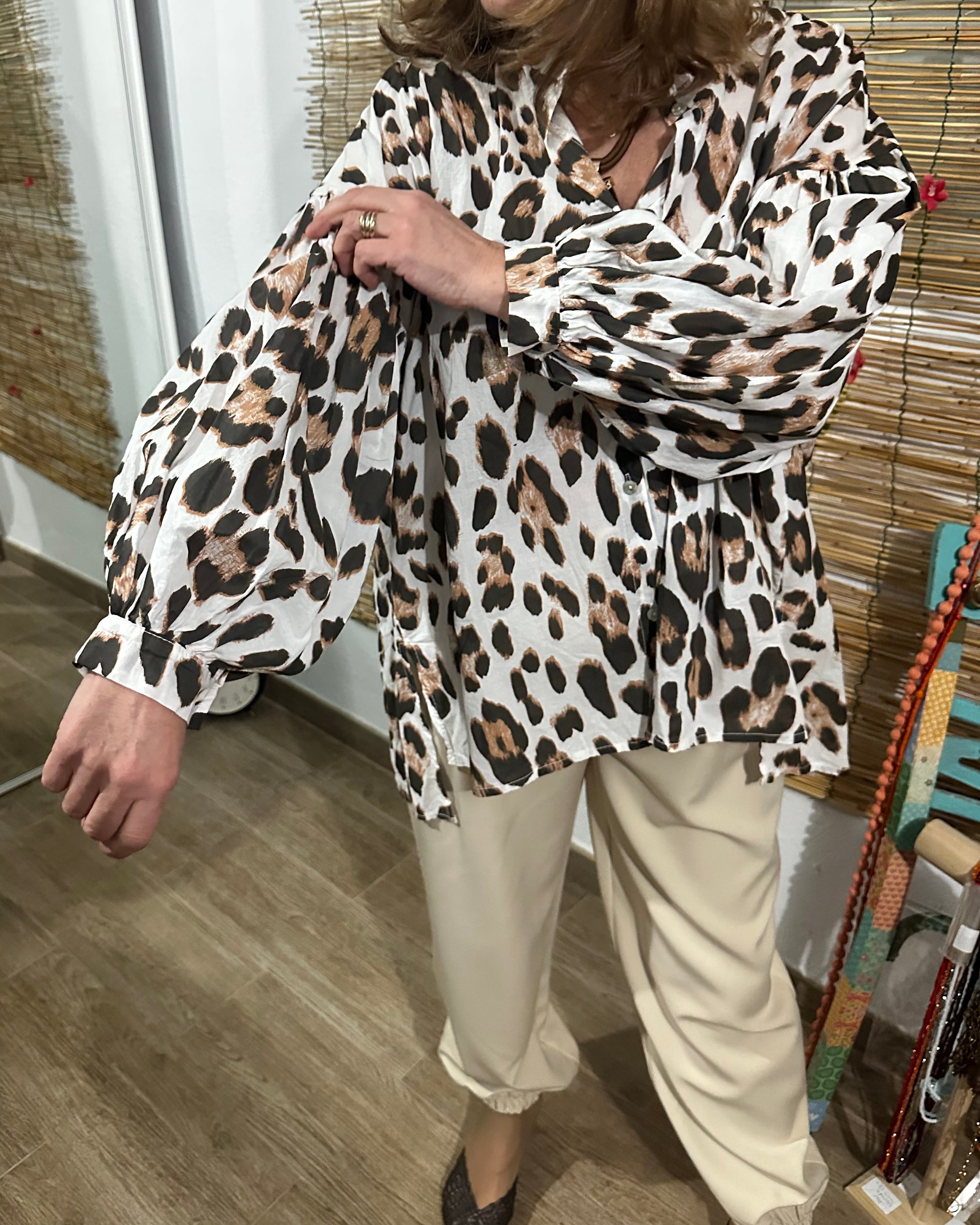 Camisa max animal print