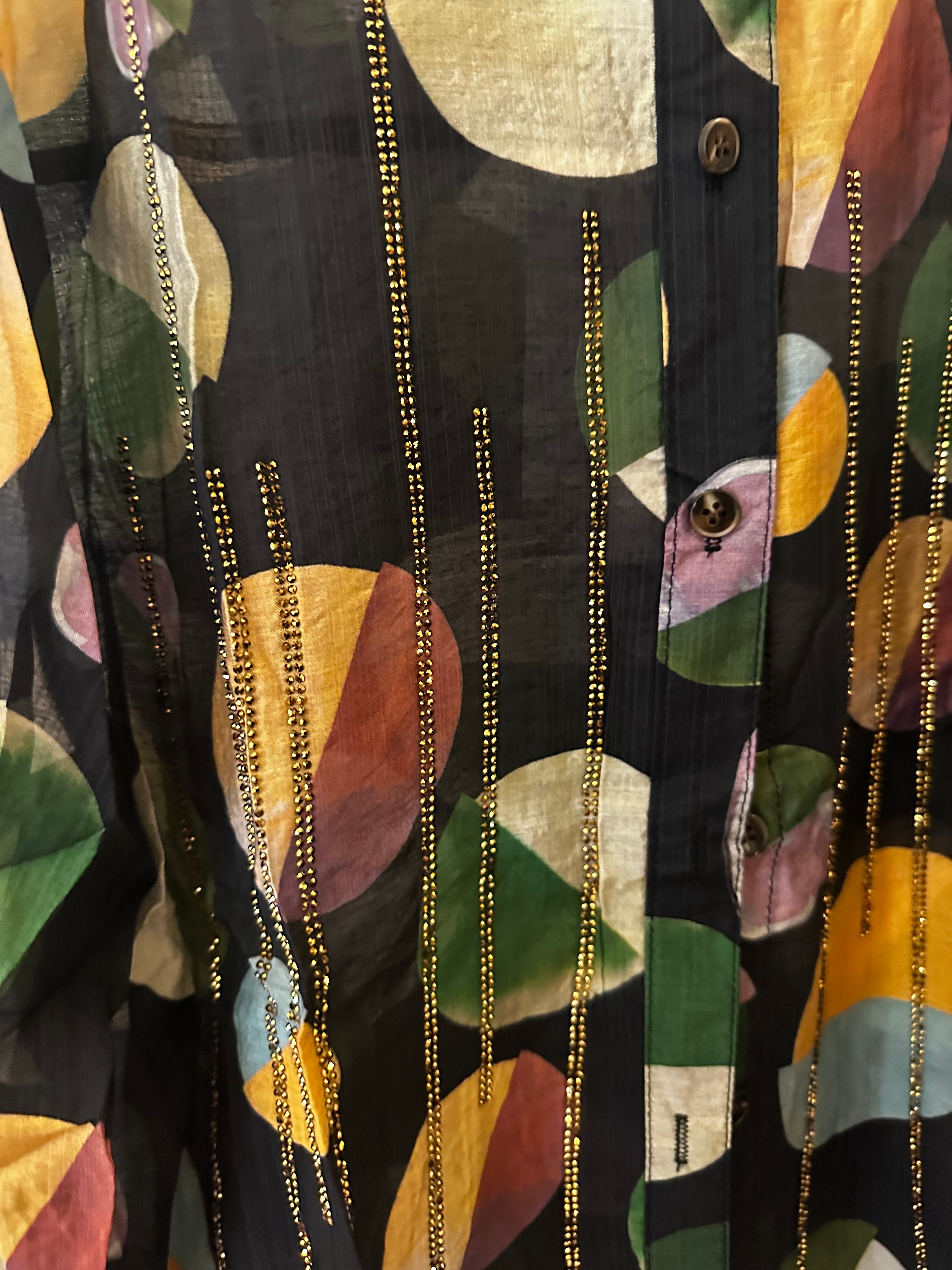 Blusa círculos