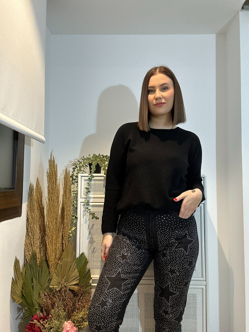 PANTALÓN ESTRELLA STRASS