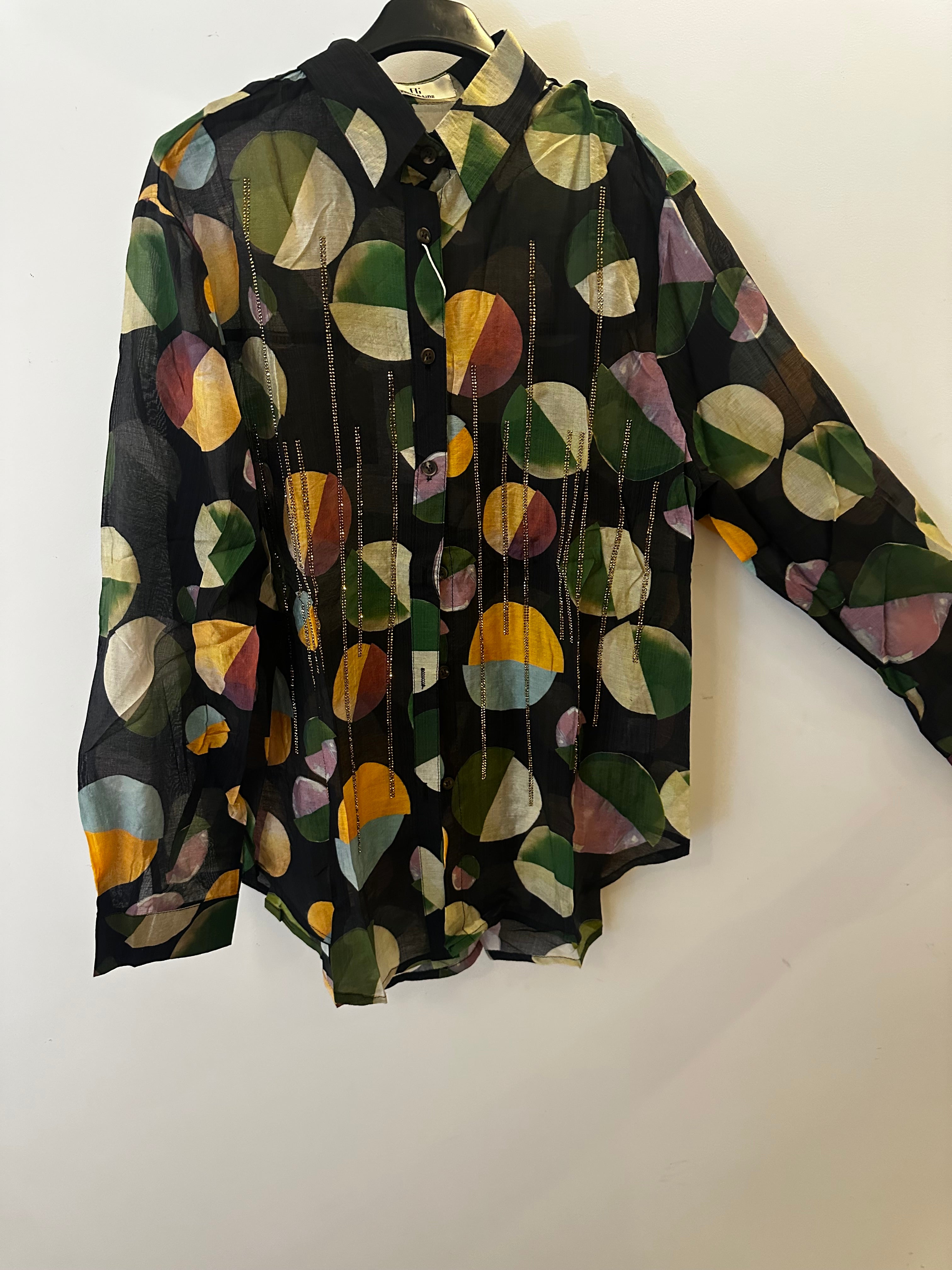 Blusa círculos