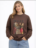 Sudadera dogue choco