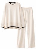 Chandal punto beige