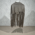 Capa/poncho flecos
