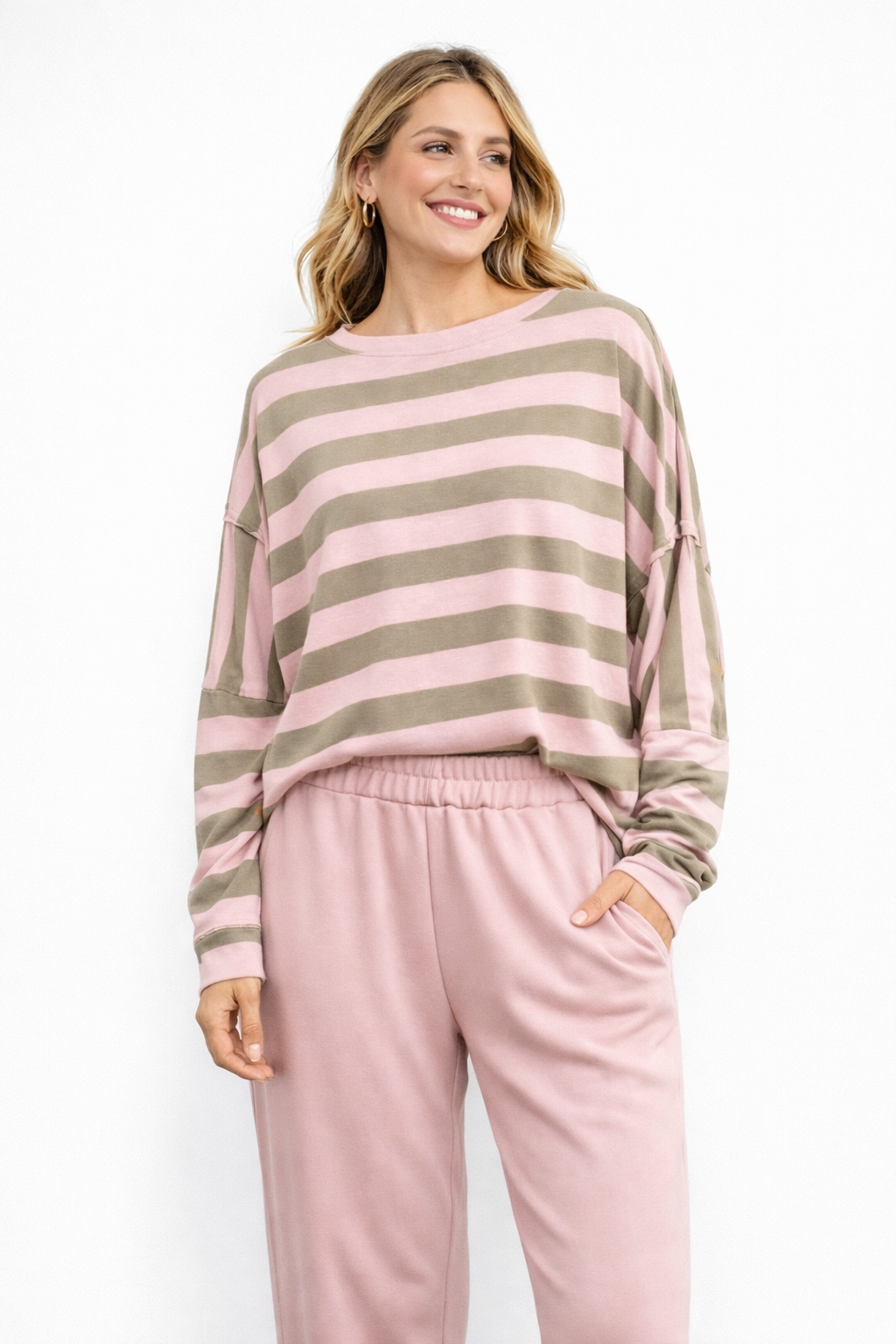 Pantalón chandal rosa
