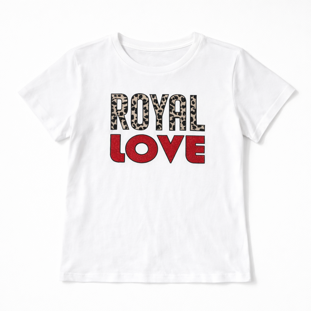 Camiseta royal love