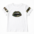Camiseta labios