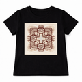 Camiseta estampado geométrico