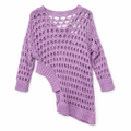Vestido asimétrico crochet