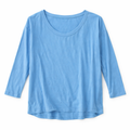 Camiseta básica azul