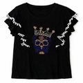 Camiseta calavera oscura