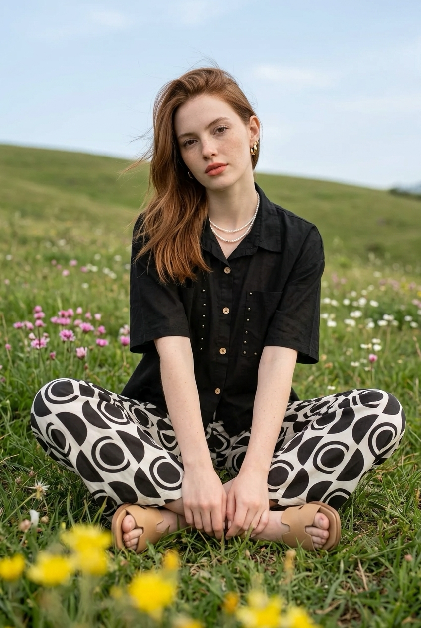 Camisa tachuelas