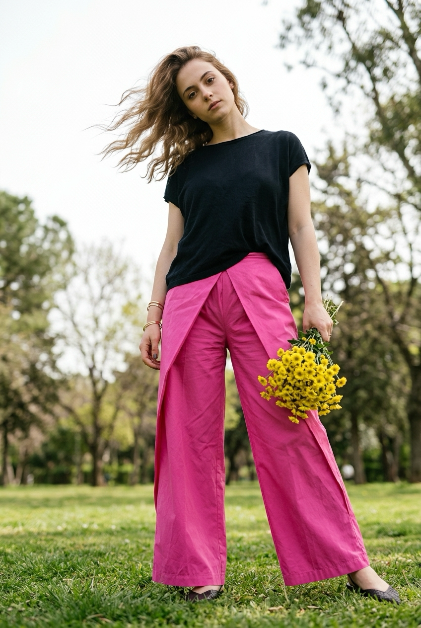 Pantalón rosa