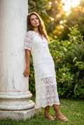 Vestido crochet