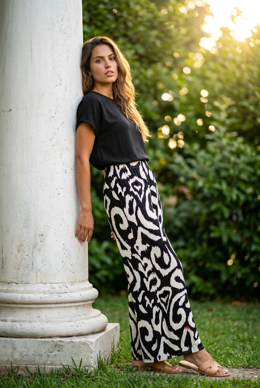 Pantalón animal print