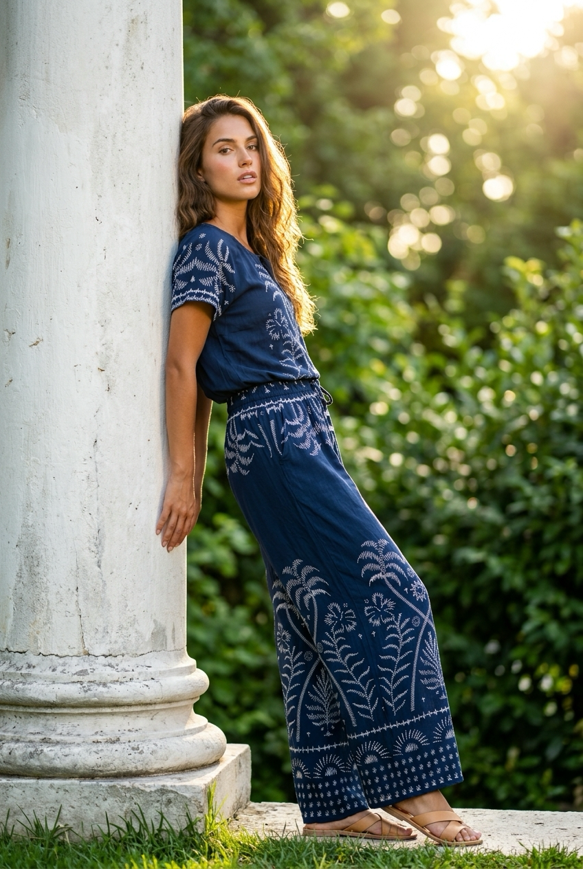 Pantalón palmeras
