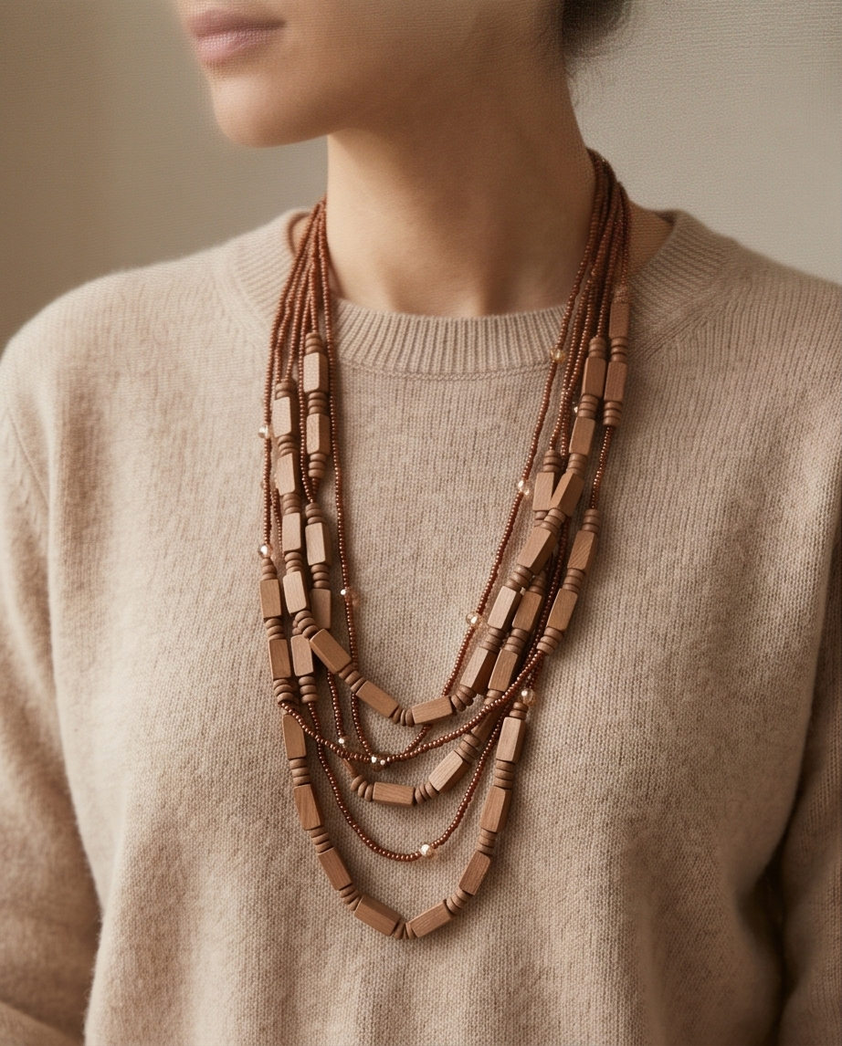 Collar cuadrados