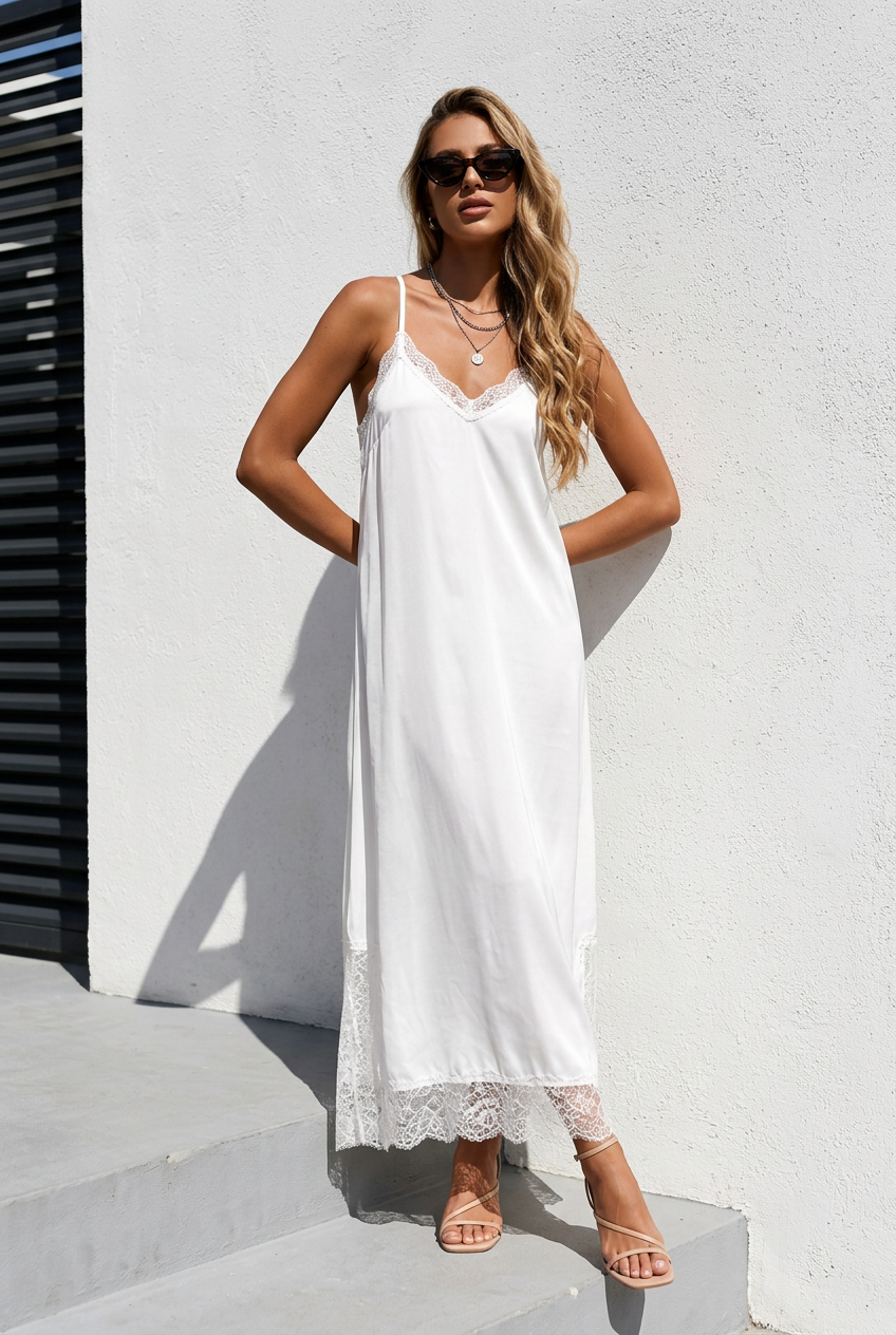 Vestido lencero