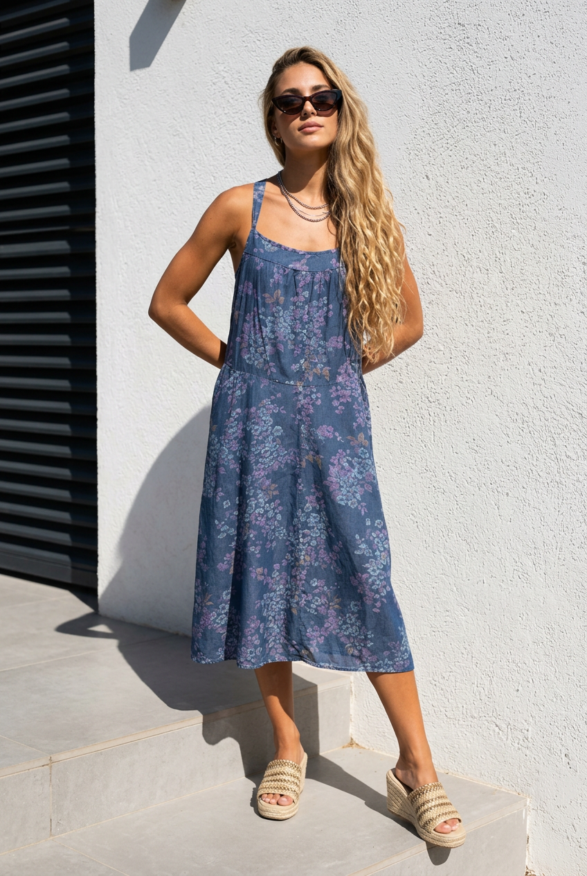 Vestido pichi jeans