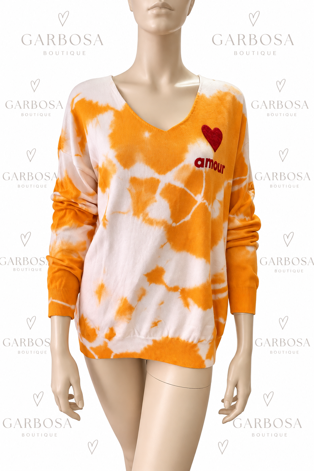 Jersey tie die amor