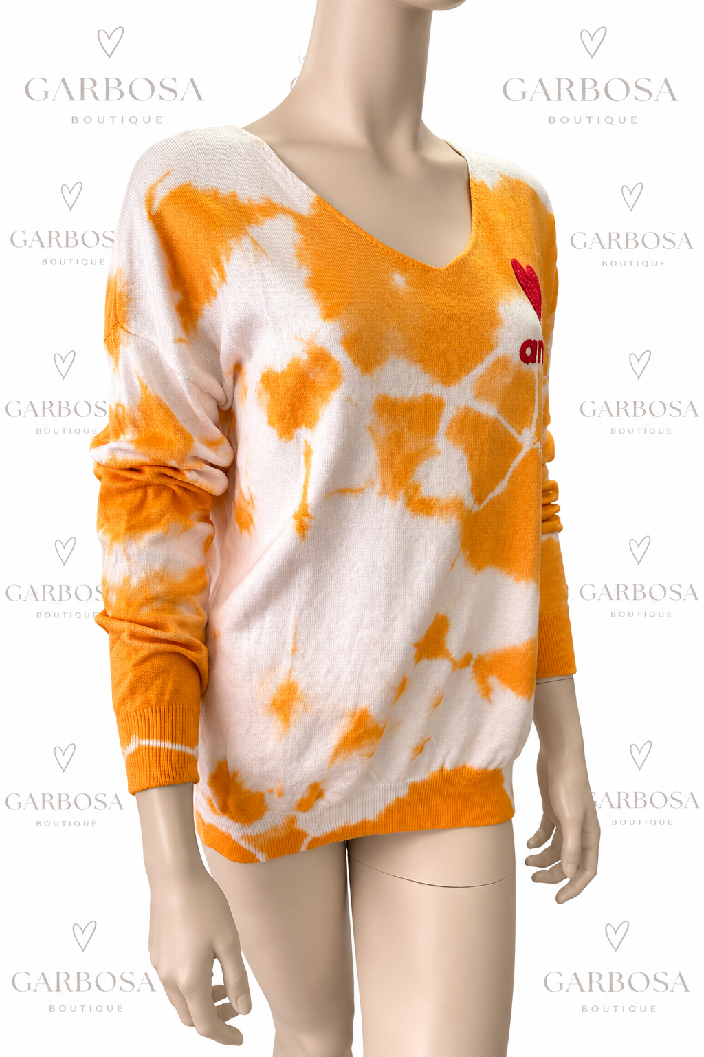 Jersey tie die amor